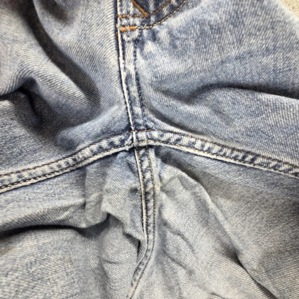 Diesel Jeans Mens 34x30 Blue Larkee Regular Straight Distressed Button Fly 0800Z